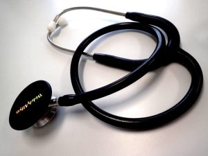 黒い聴診器